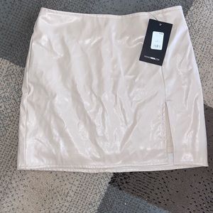 Flame in your heart skirt, color nude size small